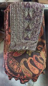 lot 147 image: Paisley Patterned Table Scarves