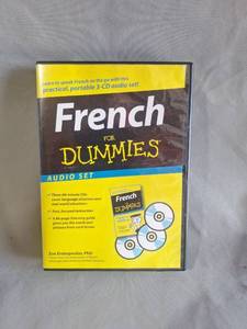 lot 183 image: French for Dummies Audio Set 3-CD