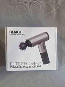 lot 187 image: Rechargable TRAKK Elite Recovery Percussion Therapy Massage Gun - Works