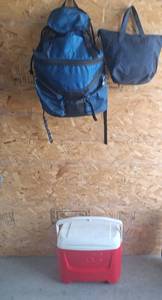 lot 191 image: NICE Backpack Cooler with Dry Storage Net Area, Lunch Insulated Bag and Igloo Cooler