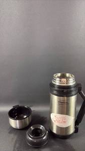 lot 204 image: THERMOS Insulated FoodBeverage Container with Lid Cup and Stopper