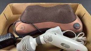 lot 206 image: Shiatsu and Percussion Massagers