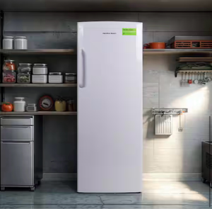 lot 12 image: Hamilton Beach 11 Cu Ft Upright Freezer in White - Retail $498