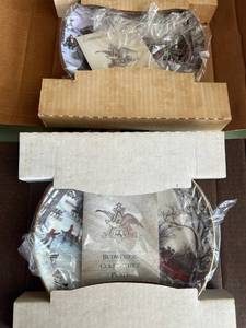 lot 101 image: Budweiser Collectible Plate Set including Certificate of Authenticity