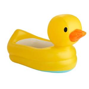 lot 37952 image: Munchkin White Hot Inflatable Duck Safety Baby Bath Tub - Retail $15
