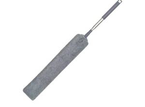 lot 27973 image: Upgraded Under Appliance Cleaning Gadgets, Microfiber Gap Duster, Skinny Flat Duster with Extendable Pole 26-55 Inches, Suitable for Underneath Cleaning of Furniture, Fridges, Couch, Stove, Bed - Retail $15