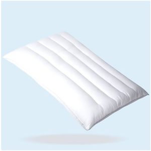 lot 27983 image: Ultra Flat Pillows for Sleeping Thin, 2.5 Height Ultra Thin Pillows, Slim Bed Pillows for Stomach Sleeper, Standard Size -18x26 in - 7D Fiber - 1 PC - Retail $20