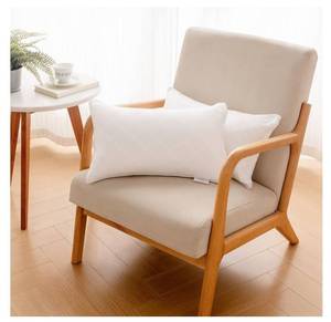 lot 28036 image: 12 x 18 Pillow Inserts (Set of 1), Rectangle Square Interior Sofa Pillow Insert Pair, White Decorative Lumbar Pillow for Bed Couch Living Room. - Retail $14