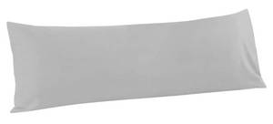 lot 28063 image: Body Pillow Cover - Super Soft Microfiber 20x54 Body Pillow Case - Envelope Closure, Wrinkle, Stain Resistant 20x54 Long Pillowcase, Light Grey  - Retail $10