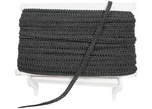 lot 28073 image: Polyester Woven Braid Trim Gimp Braid Trim for Upholstery Costume DIY Crafts Costume Home Decorative (Black) - Retail $11