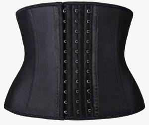 lot 28083 image: Womens Underbust Latex Sport Girdle Waist Trainer Corsets Hourglass Body Shaper M - Retail $29