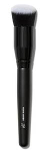 lot 28086 image: e.l.f. Camo Liquid Blush Brush, Angled Blush Brush Ideal For Applying & Blending Colors On Cheeks, Soft, Dense Bristles, Vegan & Cruelty-free - Retail $5