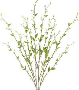 lot 18 image: 4PcsArtificial Green Branches, 37 Faux Greenery Stems for Vase