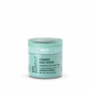 lot 77 image: ONYX Professional Polished Foaming Body Scrub, Coconut and Vanilla