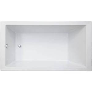lot 17118 image: Mirabelle MIRSKS6636 Sitka 66 X 36 Acrylic Soaking Bathtub For Drop In Or Undermount - Retail $991