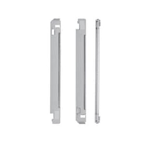 lot 60976 image: Stacking Kit for Most 27 LG Washers and Dryers - Chrome - Retail $92
