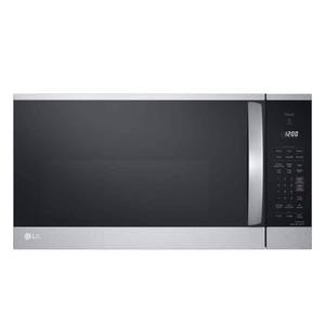 lot 60984 image: LG - 1.8 Cu. Ft. Over-the-Range Smart Microwave with Sensor Cooking and EasyClean - Stainless Steel - Retail $499