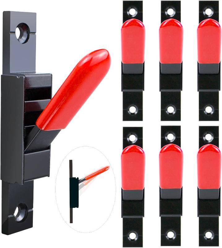 lot 65599 image: Adjustable European Mount Skull Hanger 6 Pack, Deer Skull Mount Hanger with Silicone Protector for Indoor Outdoor Home Deco
