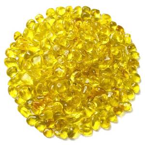 lot 2726 image: Glass Stones, 1Lb460g Irregular Sea Glass Pebbles Non-Toxic Artificial Gemstones for Vase FillerTerrarium Flowerpot Aquarium Turtle Tank DecorationHandcraft Making, Yellow
