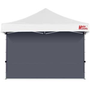 lot 2739 image: MASTERCANOPY 12x12ft Canopy SunWall Instant Canopy SideWall for Pop Up Canopy Tent Gazebos, UV Protection Sidewall Only, Spliceable (1 Pack, Dark Gray)