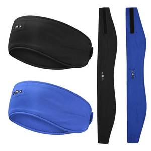 lot 2769 image: ASIILOVI 2-Pack Sleep Headphones Headband with Adjustable Hook and Loop, Bluetooth Headband Headphones for Sleeping Workout Running Yoga Gift