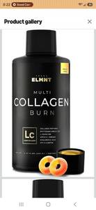 lot 2781 image: Premium Liquid Collagen for Women Weight Loss & Beauty w. Hyaluronic Acid, Biotin, L-Carnitine, Apple C Vinegar - Ultra Pure Multi Collagen Protein Shots Drink  Hair & Skin Liquid Vitamins - Colageno