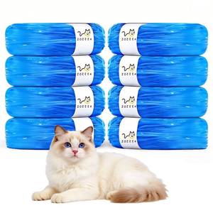 lot 2953 image: 26.2 FT Cat Litter Refill Bags Compatible with Litter Genie PlusStandardStylePet Pail, Extra 80% Length 32 Months Use Time, Super Odor Control Litter Refills, 8 Pack (Cartridge NOT Included)