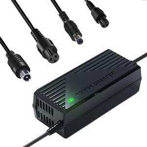 lot 4009 image: 42V 2A Electric Scooter Charger for 36V Li-Batteries, Hover Board Charger Cord with 4 Plugs, Compatible with GotraxNinebotJetsonVoyage Scooter Power Adapter