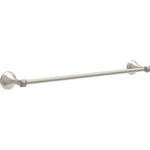 lot 4085 image: Delta Towel Rack  24 or 18 Inch Brushed Nickel Adjustable Towel Bar for Bathroom, Kitchen  Esato Accessories