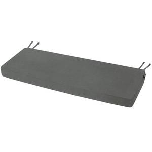 lot 4100 image: Favoyard Outdoor Bench Cushion 54 x 16 Inch Rainproof Patio Furniture Cushions 3-Year Color Fastness Garden Settee Porch Pads with Ties, Dark Gray