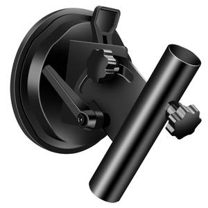 lot 4144 image: ESUDNT RV Suction Cup Flag Holder, RV Flag Pole Mount with Angle Adjustable, Heavy-Duty Suction Cup for RV, Camper, Trailer