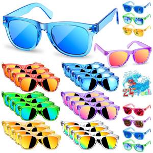 lot 4146 image: OLIKER Kids Sunglasses Bulk Party Favors,24 Pack Boys Girls Sunglasses for Kids Age 3-8 with UV 400 Protection,Birthday Party Supplies