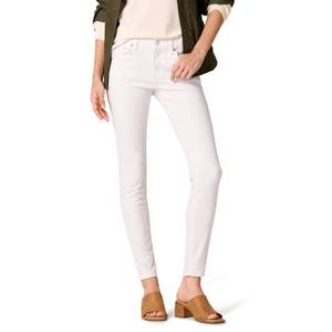 lot 4169 image: Amazon Essentials Womens Mid-Rise Stretchy Skinny Jeans, White, 4 Short