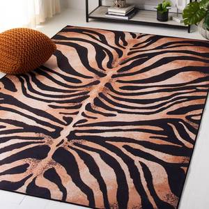 lot 8028 image: $120 Safavieh Washable Rug Faux Hide Collection 8 x 10 Tiger Print