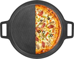 lot 8033 image: $90 Laser-Etched Nonstick Pizza Steel, 3-Layer Hybrid Aluminum Core