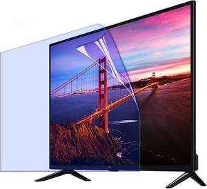 lot 8110 image: $89 55-Inch Anti-Glare TV Film Blue Light Screen Protector 400 450nm