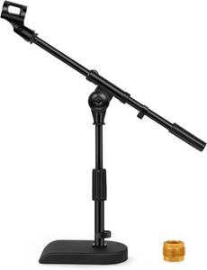 lot 8166 image: InnoGear Adjustable Desk Mic Stand with Base