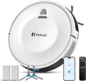 lot 8188 image: $160 Robot Vacuum with 10KPa Suction, Mapping, Lidar, AppAlexa