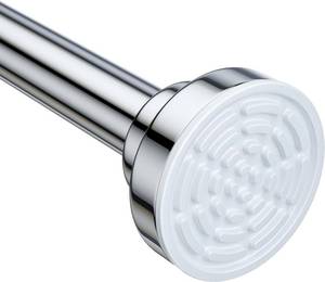 lot 8202 image: Ausemku Shower Curtain Rod Tension 36-68 Inch Stainless Steel