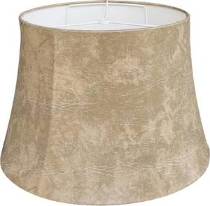 lot 8237 image: TOOTOO STAR Drum Lamp Shade 12x16x11 Seaside Village Leather