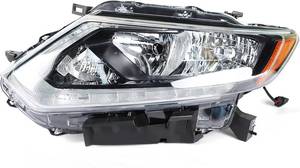 lot 8257 image: $94 labwork Headlight for Nissan Rogue 2014-2016 Halogen LH Driver