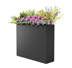 lot 8270 image: Garvee 38x10x30 Raised Garden Bed Planter, Heavy Duty Carbon Steel