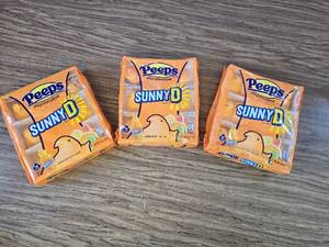 lot 8297 image: 3 Pack Sunny D Peeps, 4.5oz