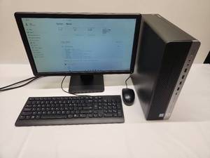 HP EliteDesk 800 G3 SFF Intel Core i5-6500 8GB RAM 112GB Storage Desktop PC