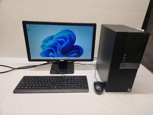 Dell OptiPlex 3040 Desktop Computer with Monitor Keyboard Mouse