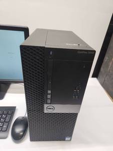 lot 6 image: Dell OptiPlex 3040 Desktop Computer i5-6500 8GB RAM 233GB Storage Tower Only.