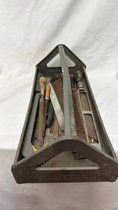 lot 34 image: Craftsman Tool Tote with Hand Tools
