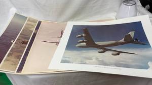 lot 44 image: Aircraft Print Lot of 5 (16 x 20)