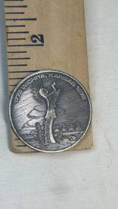 lot 79 image: American Revolution Bicentennial Commemorative Medal Wichita Kansas 1976