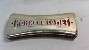 lot 92 image: Hohner Commet Harmonica Made in Germany